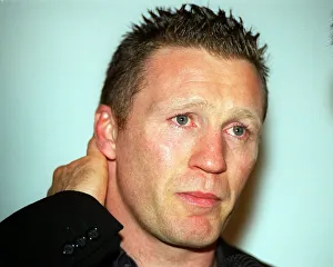 Steve Collins WBO Champion after announcing retirement in London Steve Collins WBO Champion after announcing retirement in London