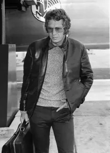 Steve McQueen, pictured at London Heathrow Airport, heading to Paris, France Steve McQueen, pictured at London Heathrow Airport, heading to Paris, France