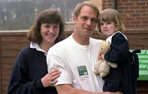Steve Redgrave, British Olympic rower with his wife Anne Steve Redgrave, British Olympic rower with his wife Anne