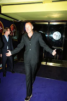 Sting Singer/Actor August 98 Arriving for the premiere of Lock Stock And Two Sting Singer/Actor August 98 Arriving for the premiere of Lock Stock And Two