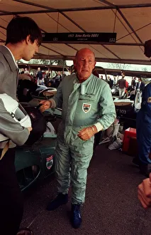 Stirling Moss October 98 Former world motorracing champion at the 50th Goodwood Stirling Moss October 98 Former world motorracing champion at the 50th Goodwood