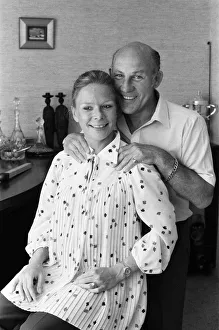 Stirling Moss and his wife Susie. 22nd May 1980 Stirling Moss and his wife Susie. 22nd May 1980