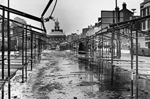 Stockton Market, Stockton High Street. Just 6 stall holders out of a normal 180 Stockton Market, Stockton High Street. Just 6 stall holders out of a normal 180