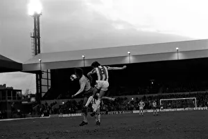 Stoke 1 v. Arsenal 1. Division One Football. Febuary 1981 MF01-23-018 Stoke 1 v. Arsenal 1. Division One Football. Febuary 1981 MF01-23-018