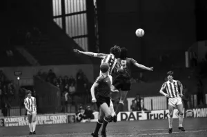 Stoke City 2 v. Sunderland 0. Division One Football. April 1981 MF02-18-028 Stoke City 2 v. Sunderland 0. Division One Football. April 1981 MF02-18-028