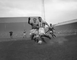 Stoke City v Doncaster Rovers league match at the Victoria Ground January 1958 Stoke City v Doncaster Rovers league match at the Victoria Ground January 1958