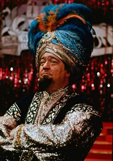 Stratford Johns in pantomime role December 1972 Stratford Johns in pantomime role December 1972