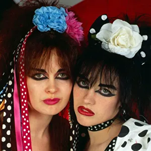 Strawberry Switchblade Scottish pop group July 1983 Strawberry Switchblade Scottish pop group July 1983