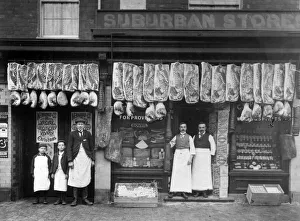 Suburban Stores, a shop in Birmingham. Circa 1900 Suburban Stores, a shop in Birmingham. Circa 1900