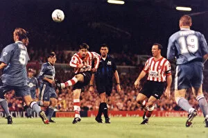 Images Dated 4th September 1996: Sunderland 1 -2 Newcastle Premiership match held at Roker Park. 4th September 1996