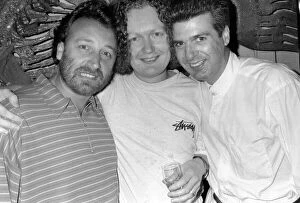 Images Dated 6th July 1992: Surprise party at the Hacienda for the clubs events Manager Paul Cons