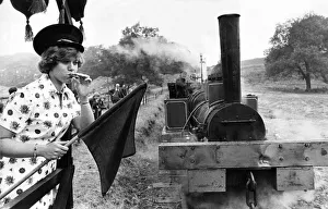 Susan Cash had the task of launching Beamish Museum's newest working exhibit Susan Cash had the task of launching Beamish Museum's newest working exhibit