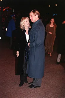 Susan George actress and Simon McCorkindale actor at film premiere The Age of Susan George actress and Simon McCorkindale actor at film premiere The Age of
