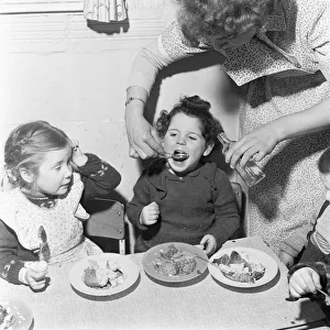 To be taken with meals, a spoonful of Cod Liver Oil The mere mention of that Is enough to To be taken with meals, a spoonful of Cod Liver Oil The mere mention of that Is enough to
