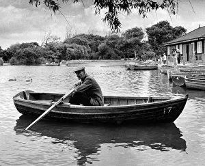 Taking a well earned rest after a busy season is Redcar boating lake attendant Joe Lloyd Taking a well earned rest after a busy season is Redcar boating lake attendant Joe Lloyd