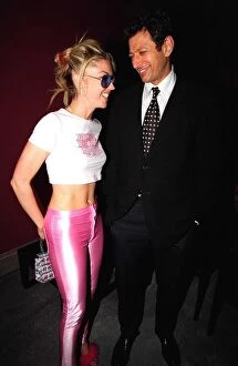 Images Dated 13th August 1996: Tamara Beckwith with Jeff Goldblum at the after screen party of the Film Premiere