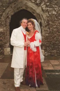 TAMSIN OLIVIER & SIMON DUTTON MARRIAGE BLESSING AT WESTMINSTER ABBEY 11/06/1995 TAMSIN OLIVIER & SIMON DUTTON MARRIAGE BLESSING AT WESTMINSTER ABBEY 11/06/1995