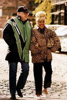 Bill Tarmey actor with Julie Goodyear actress of the soap Coronation Street Bill Tarmey actor with Julie Goodyear actress of the soap Coronation Street