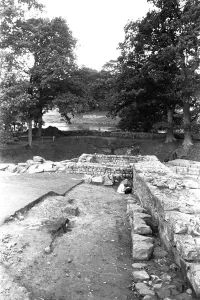 A team of archaeologists, led by Paul Bidwell, work on a Roman Bridge site in Chollerford A team of archaeologists, led by Paul Bidwell, work on a Roman Bridge site in Chollerford