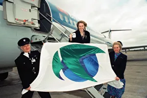 Teesside Airport authority have a new logo to celebrate the 30th Anniversary of Teesside Airport authority have a new logo to celebrate the 30th Anniversary of