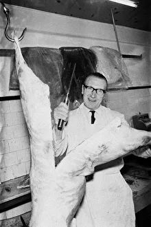 Teesside Butchers, 53 years a butcher, Circa 1972 Teesside Butchers, 53 years a butcher, Circa 1972