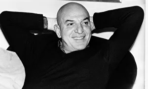 Telly Savalas Greek actor, relaxing, November 1980 Telly Savalas Greek actor, relaxing, November 1980