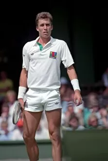Images Dated 26th June 1989: Tennis. Ivan Lendl. Wimbledon. June 1989 89-3823-006