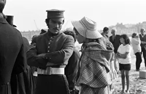 Terence Stamp and Julie Christie on the set of 'Far from the Madding Crowd" Terence Stamp and Julie Christie on the set of 'Far from the Madding Crowd"