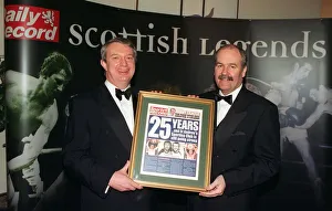Terry Quinn with Tommy Gilmour January 1998 celebrating 25th anniversary of St Andrews Terry Quinn with Tommy Gilmour January 1998 celebrating 25th anniversary of St Andrews