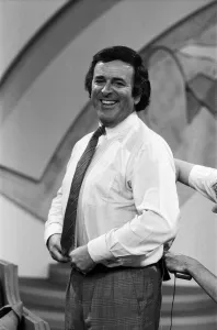 Terry Wogan, BBC Children in Need 1987. 28th November 1987 Terry Wogan, BBC Children in Need 1987. 28th November 1987