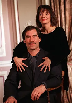 Timothy Dalton actor Joanne Whalley-Kilmer actress who are to star in a mini Timothy Dalton actor Joanne Whalley-Kilmer actress who are to star in a mini