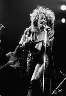 Images Dated 15th March 1985: Tina Turner singer in concert 1985