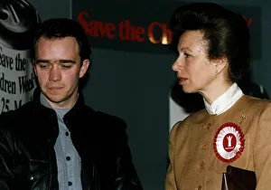 Todd Carty actor and Princess Anne Princess Royal Save the Children Fund Todd Carty actor and Princess Anne Princess Royal Save the Children Fund