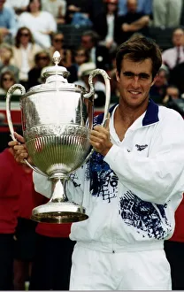 Todd Martin Tennis Player wins the 1995 Stella Artois Tournament at Queens Club Todd Martin Tennis Player wins the 1995 Stella Artois Tournament at Queens Club