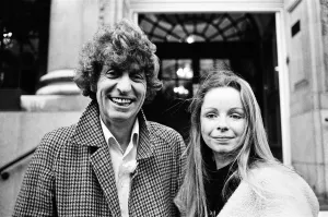 Tom Baker weds Lalla Ward at Chelsea Registry Office. 13th December 1980 Tom Baker weds Lalla Ward at Chelsea Registry Office. 13th December 1980
