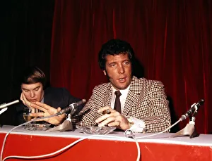 Tom Jones - Pop Star at a press conference / interview Tom Jones - Pop Star at a press conference / interview