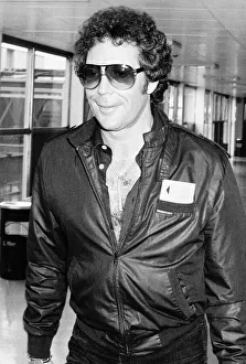 Tom Jones the singer on his way to Los Angeles Tom Jones the singer on his way to Los Angeles