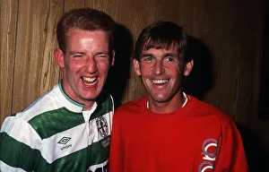 Tommy Burns with Kenny Dalglish August 1987 Tommy Burns with Kenny Dalglish August 1987