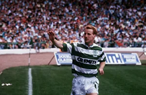 Tommy Burns waving to Celtic supporters August 1987 Tommy Burns waving to Celtic supporters August 1987