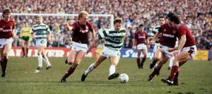 Tommy Coyne in action for Celtic March 1989 Tommy Coyne in action for Celtic March 1989