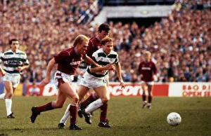 Tommy Coyne & Gary MacKay in action March 1989 Tommy Coyne & Gary MacKay in action March 1989