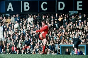 Images Dated 7th April 1973: Tommy Smith Birmingham v Liverpool football