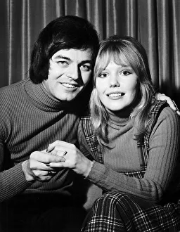 Tony Blackburn DJ with his bride to be Tessa Wyatt Tony Blackburn DJ with his bride to be Tessa Wyatt