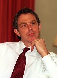 Tony Blair British Prime Minister April 1998 At No 10 Downing Street Tony Blair British Prime Minister April 1998 At No 10 Downing Street