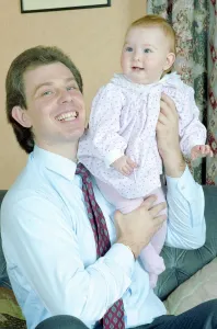 Tony Blair and family December 1988 Tony Blair future labour prime minister with Tony Blair and family December 1988 Tony Blair future labour prime minister with