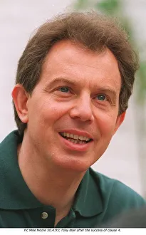 Tony Blair leader of the Labour Party. April 1995 Tony Blair leader of the Labour Party. April 1995