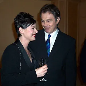 Tony Blair MP Prime Minister April 1999 at the Mirror sponsored Labour gala dinner at Tony Blair MP Prime Minister April 1999 at the Mirror sponsored Labour gala dinner at