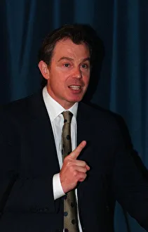 Tony Blair MP Prime Minister March 1999, launch Excellence in Cities Scheme at St Pauls Tony Blair MP Prime Minister March 1999, launch Excellence in Cities Scheme at St Pauls