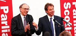 Tony Blair Prime Minister September 1997 with Scottish Secretary Donald Dewar in Tony Blair Prime Minister September 1997 with Scottish Secretary Donald Dewar in