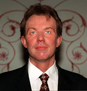 Tony Blair Waxwork at Madame Tussauds January 1998 Tony Blair Waxwork at Madame Tussauds January 1998